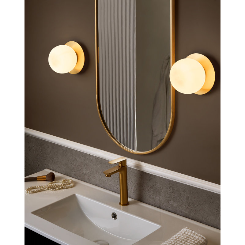Iron Armed Sconce, Gold