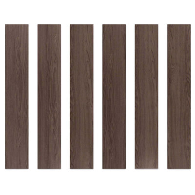 12 mil x 6 po X 36 po Revêtement de sol en vinyle Luxury