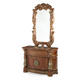 Villa Valencia 1 - Drawer Solid Wood Bachelor's Chest in Brown