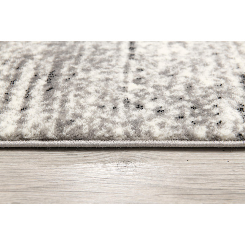 Dillup-Jones Abstract Indoor Rug, Rectangle 5'3" x 7'7"
