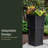 Selevae 32" Resin Pot Planter with Water Reservoir-1184602236