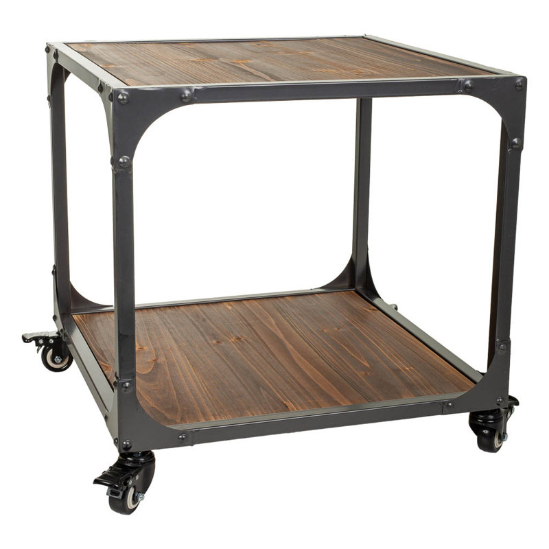 Linscott Four Leg Coffee Table with Storage
