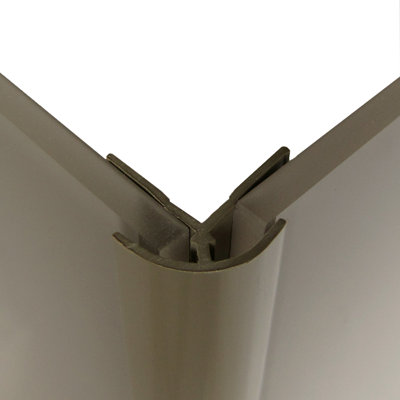 0.8" x 96" Wall Paneling in Grey