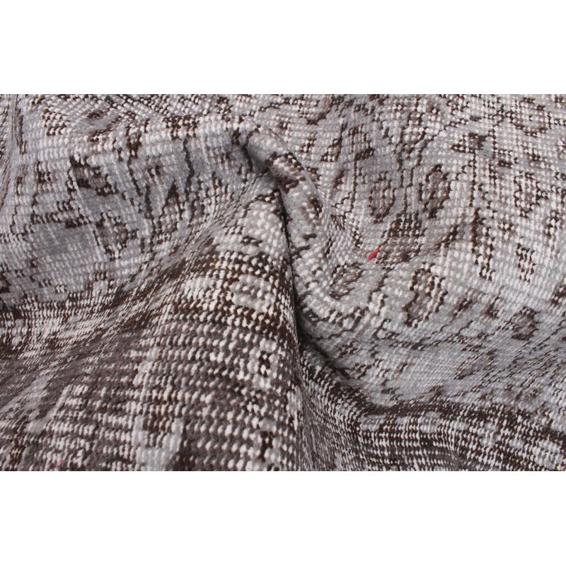 Tapis gris à transition de couleur 5 pi 5 po x 9 pi 3 po