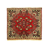 Romare Hand Woven Cotton and Wool Oriental Area Rug