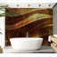 Murale pelez et collez - Or liquide-35801262