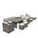 Wicker 10 - Person Patio Conversation Sets with Cushions