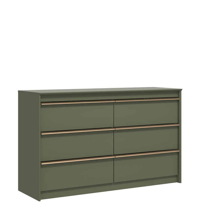 Queensland 6 Drawer Chest of Drawers