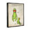 Art de giclée encadrée de marionnette rétro par Karl Hronek