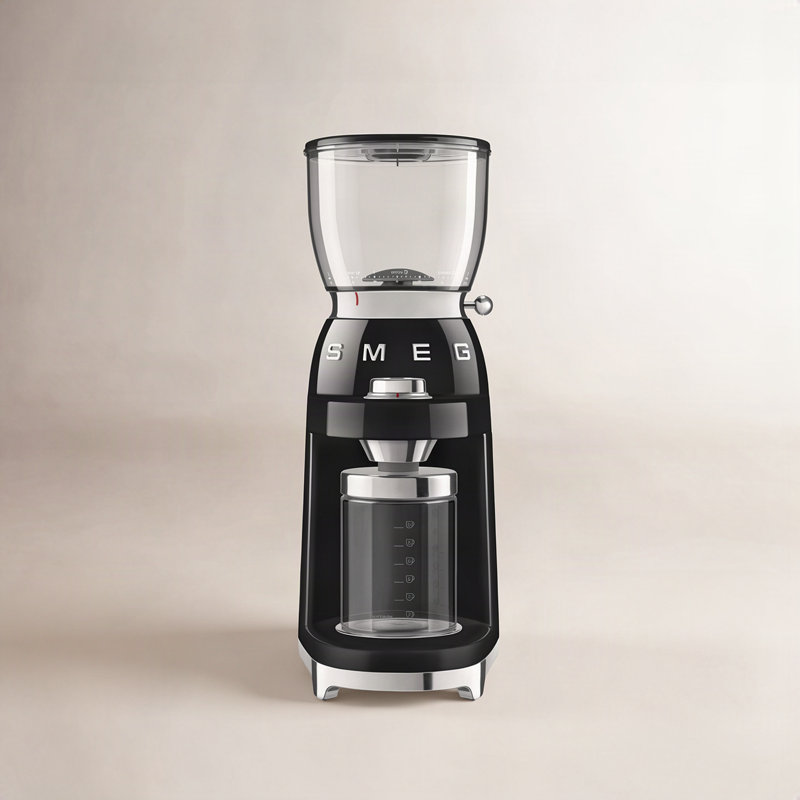 SMEG 50's Retro Style Coffee Grinder, Black