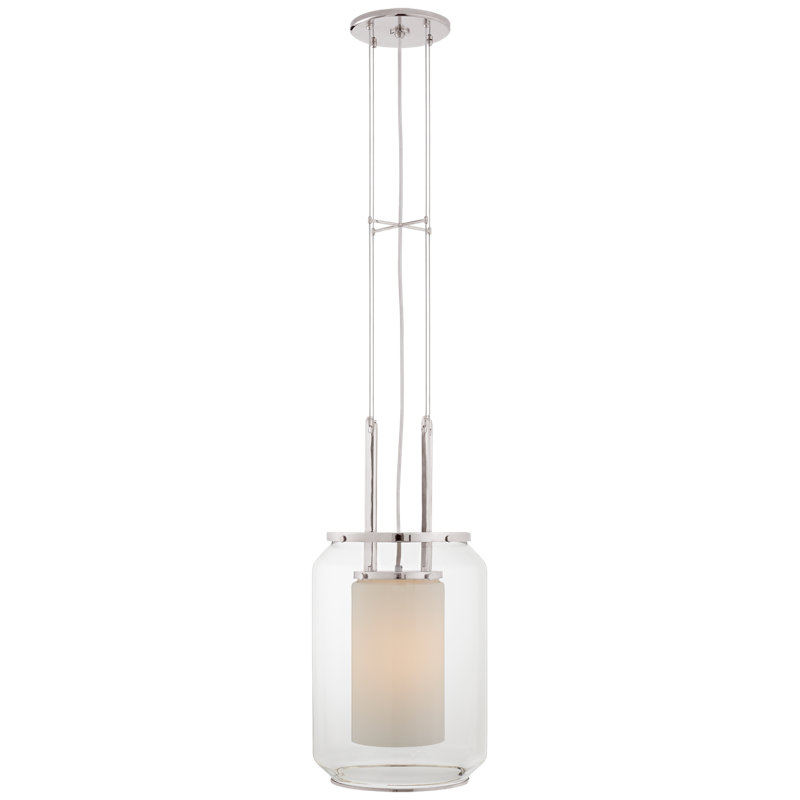 Ralph Lauren Upton 1 Light Large Pendant, Polished Nickel