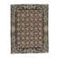 Hand-Knotted High-Quality Black and Gray Area Rug