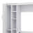 Full-Size Murphy Wall Bed Featuring Functional Shelves, Closet & Subtle LED Lighting-469050351-469050350