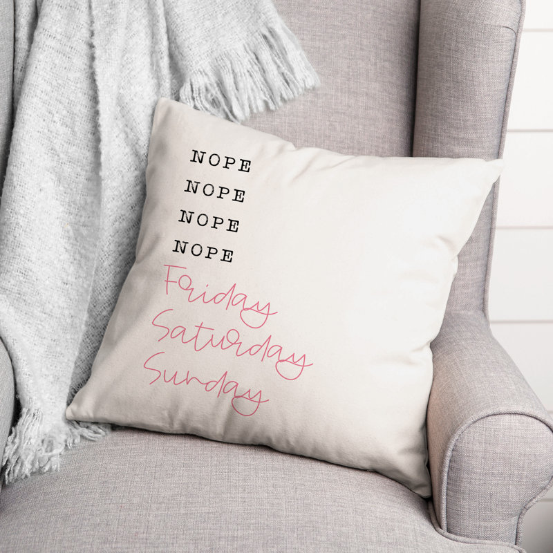 Reversible Throw Pillow