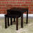 2-Piece Eucalyptus Nesting Table Set, Espresso
