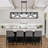 Eagleville 6 - Light Matte Black Pendant