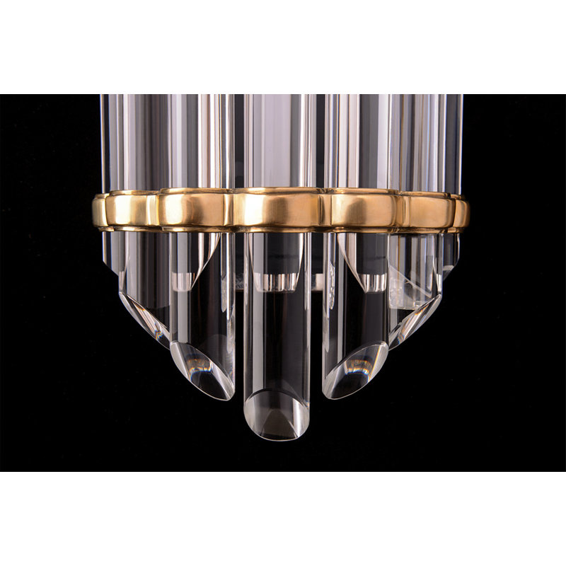 Albion 14-Light LED Bath Bar, Aged Brass