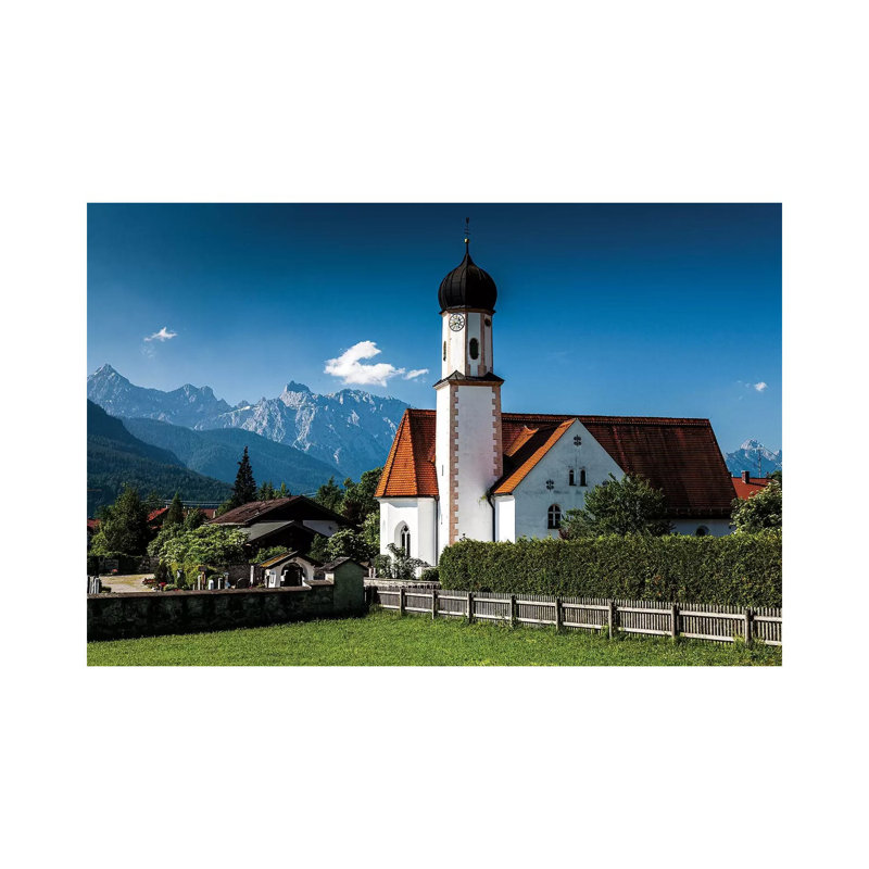 Allemagne, Alpes, Bavière, Wallgau par Mikolaj Gospodarek - Photographie sur toile tendue, H 12 po x l 18 po x 1,5 po