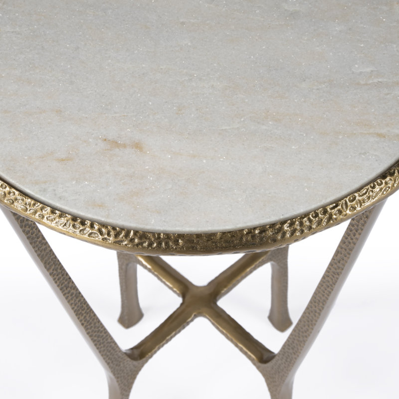 Table de bout Arbuckle, Blanc