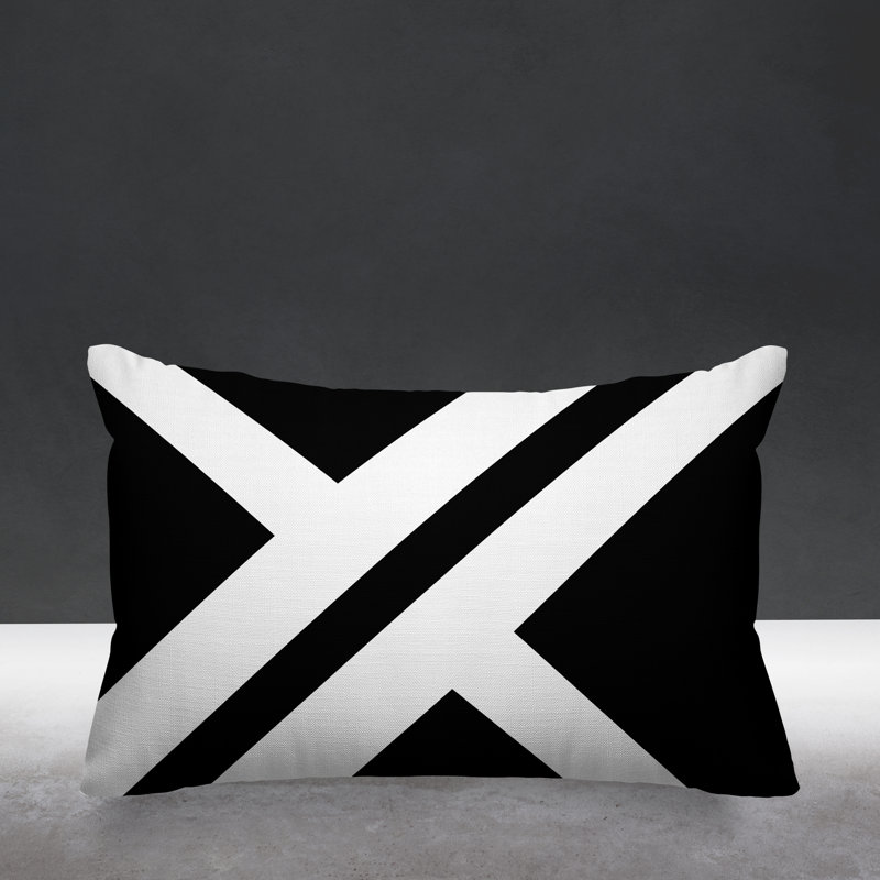 Coussin intérieur / extérieur Timber, Noir
