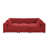 Velours côtelé rouge sélectionné