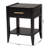 Wooley Mid-Century Fluted Wood 1-Drawer Nightstand-1286910490