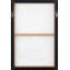 S/2 Black Leaf Print Canvases - 2 Piece Single Picture Frame Set on Canvas