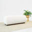 Banc Kelvin Ivory Boucle