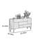Armoire d'appoint nordique en noyer noir