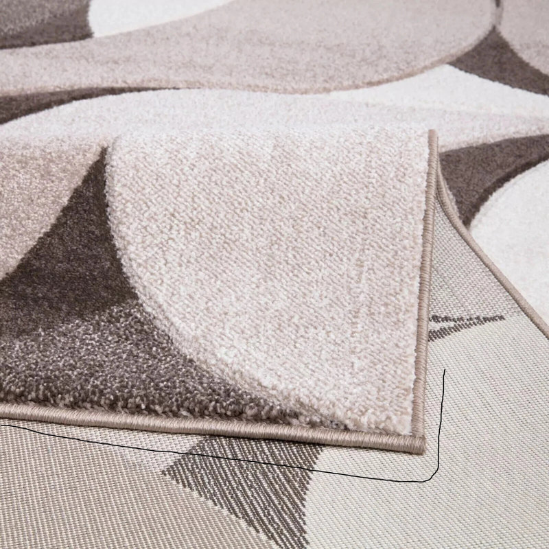 Geometric Area Rug, Rectangle 200 x 290 cm