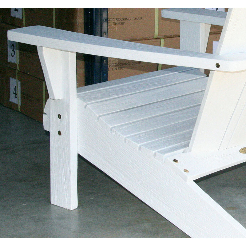 Chaise Adirondack en bois massif Phoenixville
