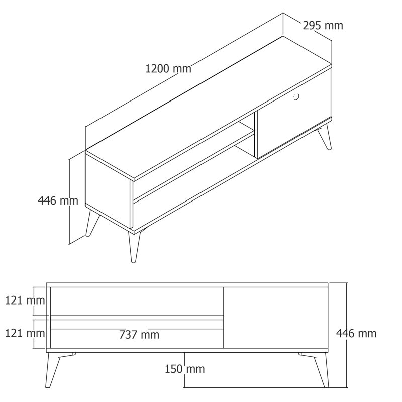 Unfinished with Fireplace Included, Oak, 47.2'' W