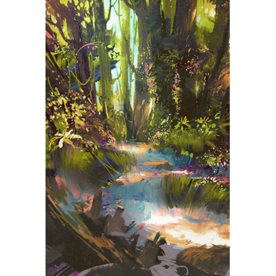 Green Forest In Summer