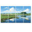 Ensemble de 4 reproductions d'art mural Ogden Herd of Sheep-106424442