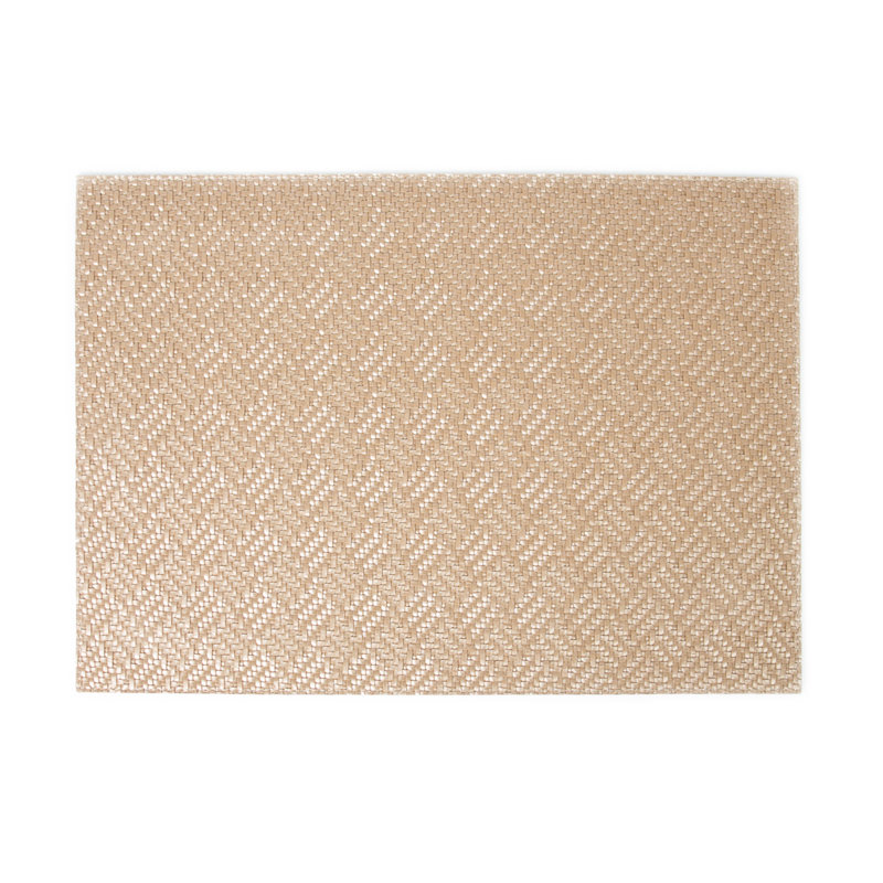 Rectangle Placemats, Honey Oat/Silver Gray