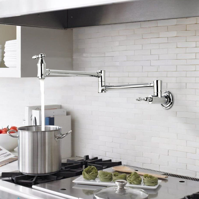 SOUEEUM Kitchen Faucet, Chrome