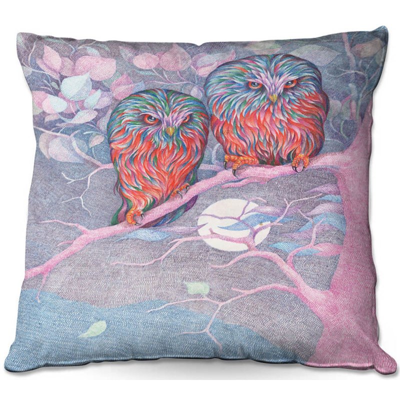 Coussin en couple canapé à manivelle, 18 po x 18 po