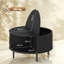 HOMCOM Round Coffee Table with Storage Modern Centre Table-577875040-577875041-577875045