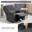 Modern Swivel and Rocking Recliner with Heating and Massage-1340727817