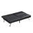 Sofa Bed Black Pvc