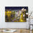 Chain Bridge In Budapest Hungary In Abstract - Wrapped Canvas Print-55316594