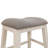 Tindaro Upholstered Counter Stool with Solid Wood Frame