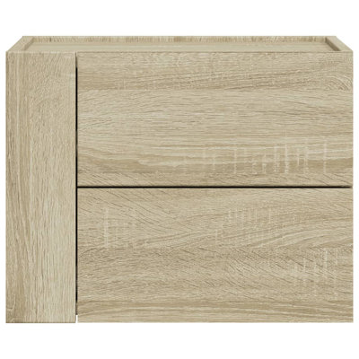 Rainald 45cm W Manufactured Wood Bedside Table