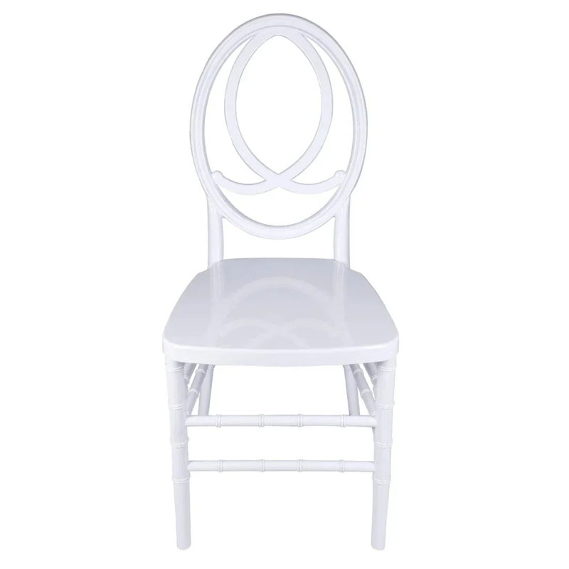Chaise Infinity en résine par Chivari (Assemblage requis), Blanc