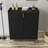 Modern Storage Sideboards & Buffets, Black Engineered Wood Adjustable Shelves For Kitchen And Dining