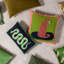 Abstract Rectangular Throw Cushion