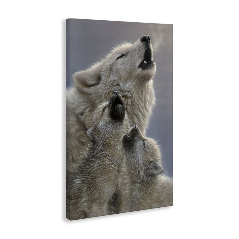 Singing Lessons Wolves, conception de Collin Bogle, H 24 po x l 16 po