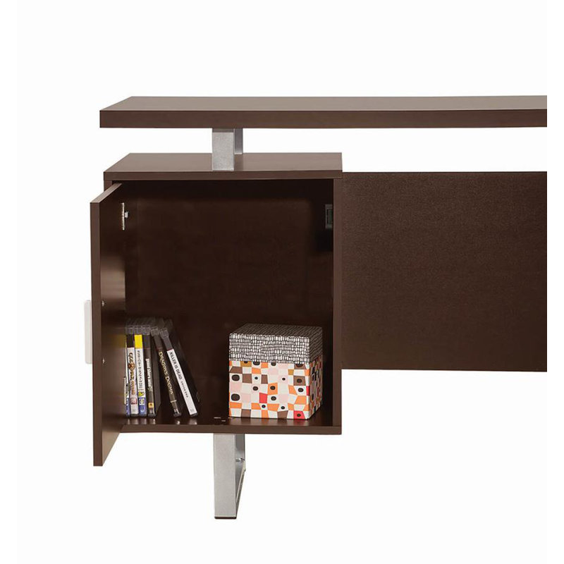 Ayanah Executive Desk, Black