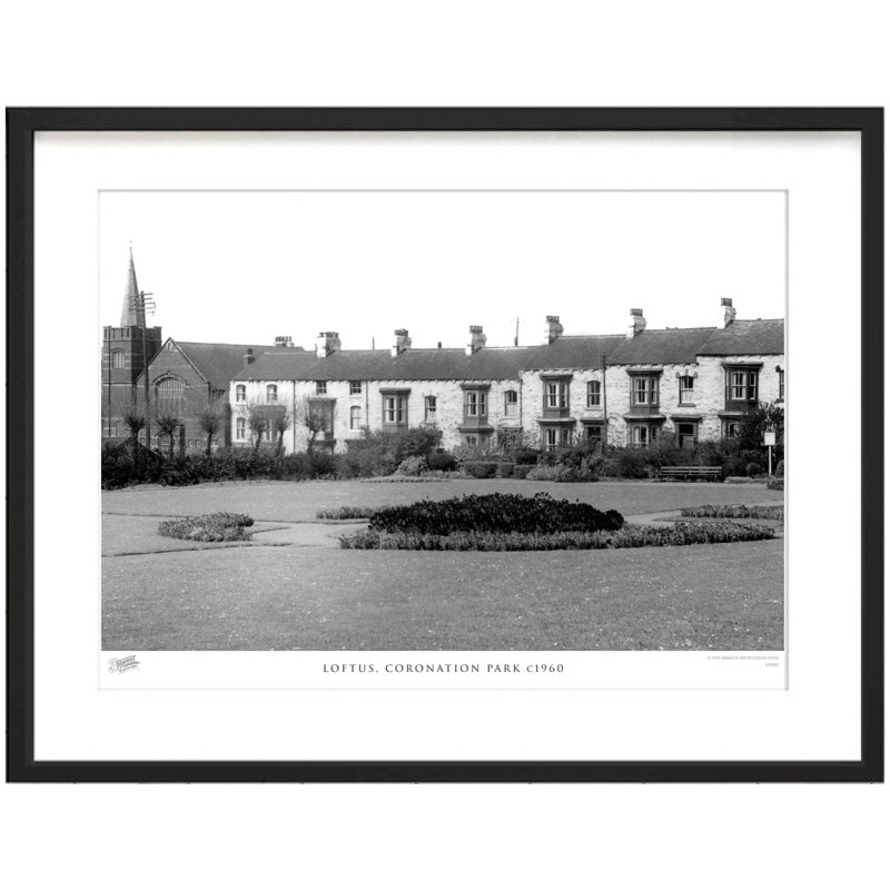 Loftus, Coronation Park C1960 - Single Picture Frame Print, 28cm H x 36cm W x 2.3cm D