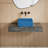 Lisse 15.5" Concrete Square Vessel Sink-112453149